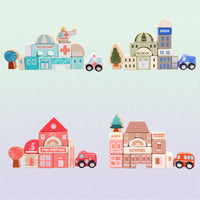 Thumbnail for BuildJoy – Educational & Fun – Wooden Building Blocks in the City