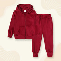 Thumbnail for Kids Tales – Warm & Comfortable – Velvet Tracksuit for Kids