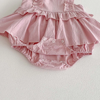 Thumbnail for TinyBloom – Cute & Soft – Baby & Toddler Dress with Ruffles