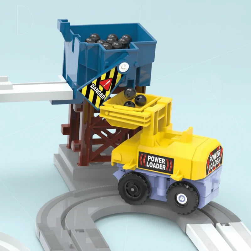 WorkZone – Imaginative & Fun – Electric Construction Race Set