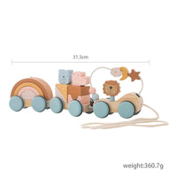 Thumbnail for TrainCount –  Classic & Educational – Wooden Montessori Train