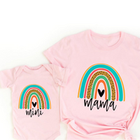 Thumbnail for Mini Fashion™ - Mommy & Daughter - Matching Shirt & Romper