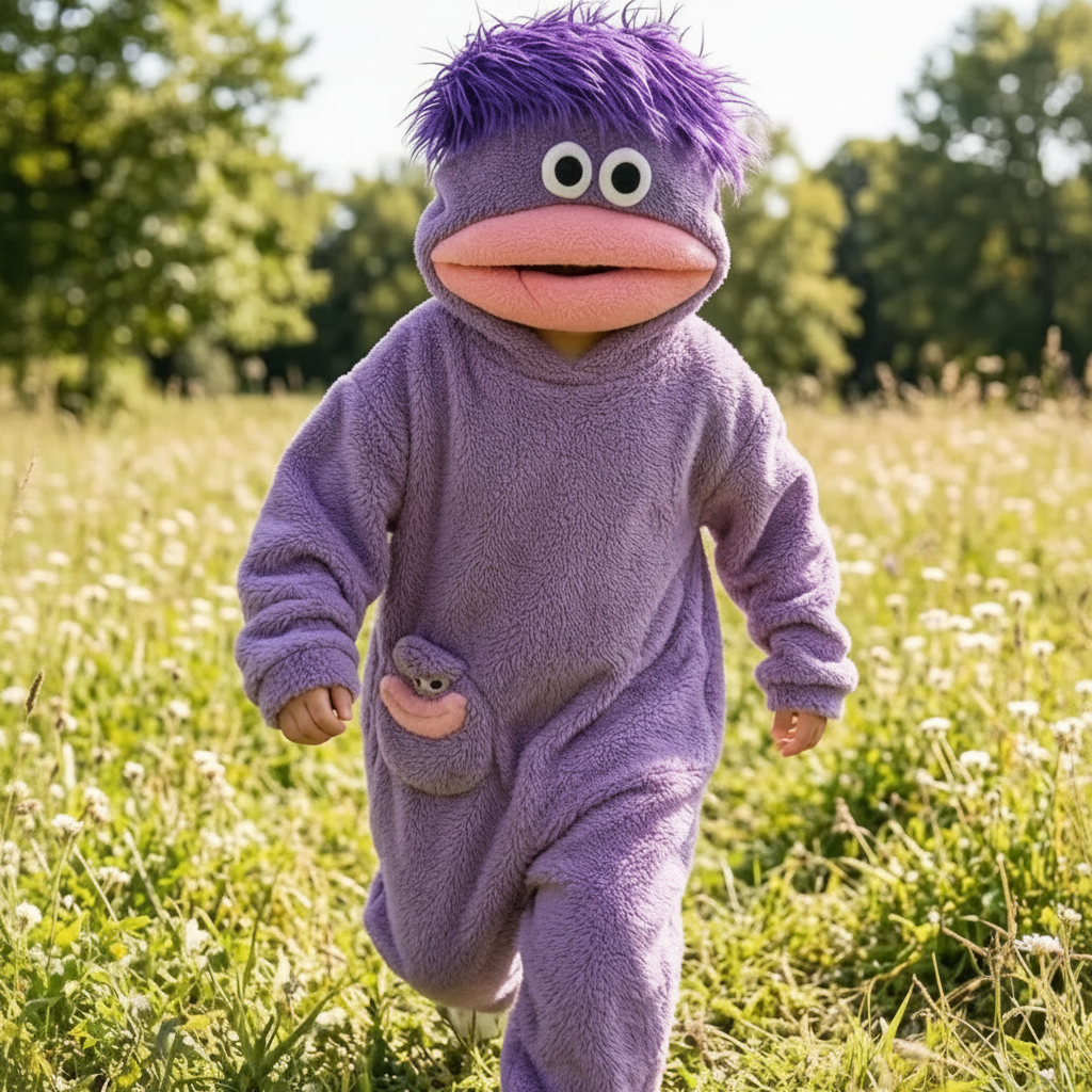 LittleMonster – Comfortable & Cute – Kids' Onesie with a Funny Monster Design
