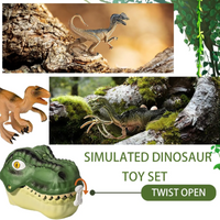 Thumbnail for DinoWorld – Creative & Realistic – Dino Head Play Set