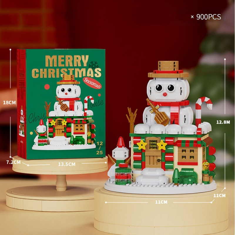 SnowieBlocks – Cute & fun – Christmas Building Blocks