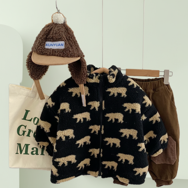 Mini Fashion™  – Extra Soft & Warm – Bear Fleece Vest