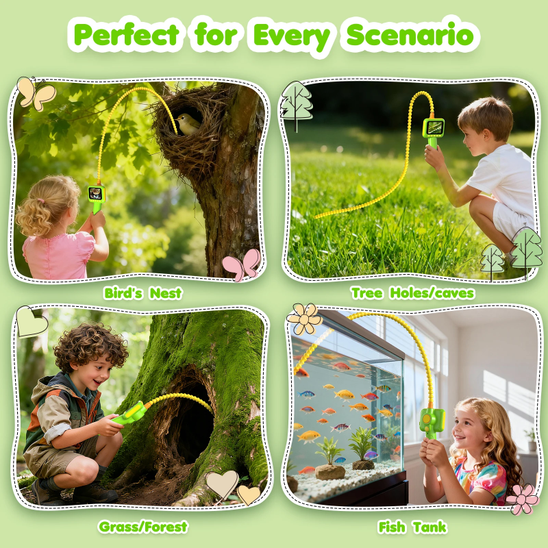JuniorExplorer – Educational & Exploratory – Borescope Camera for Kids