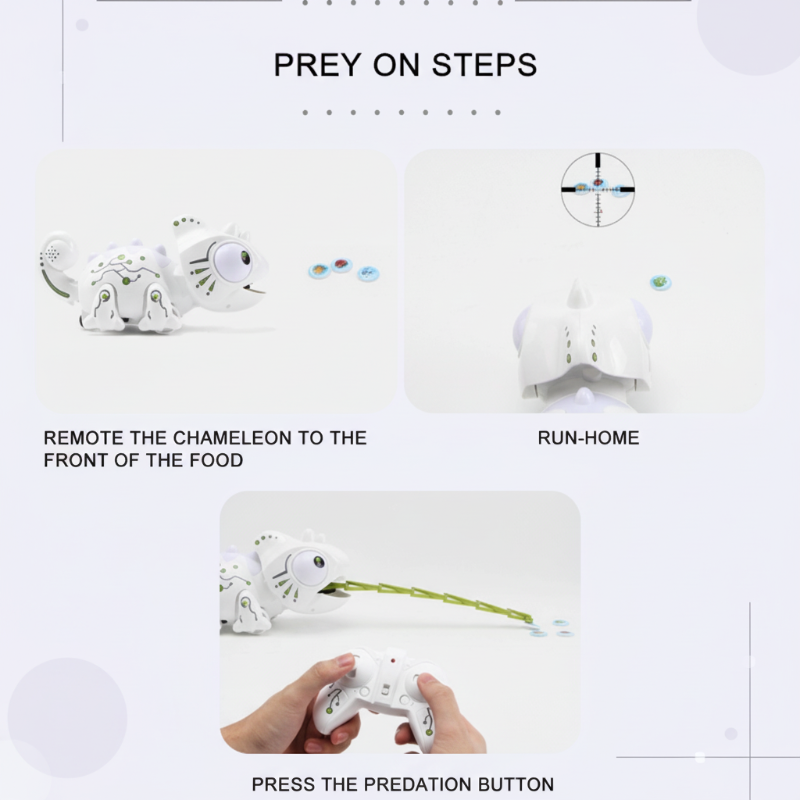 SmartChame – Interactive & Playful – RC Remote-Controlled Chameleon