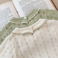 Thumbnail for MiniBelle – Elegant & Soft – Knitted Baby Dress with Ruffle Detail