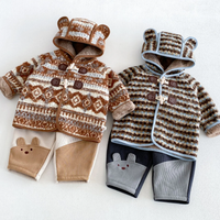 Thumbnail for LittleWarm – Cozy & Stylish – Winter Coat with Fair Isle Pattern