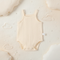 Thumbnail for Summer Bodysuit – Lightweight & Comfortable – Knitted Baby Romper