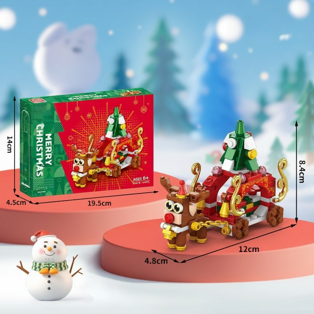 WinterBlocks – Christmassy & Fun – Christmas Construction Toys