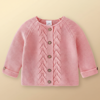 Thumbnail for CozyCub – Comfortable & Stylish – Knitted Children's Cardigan Sweater