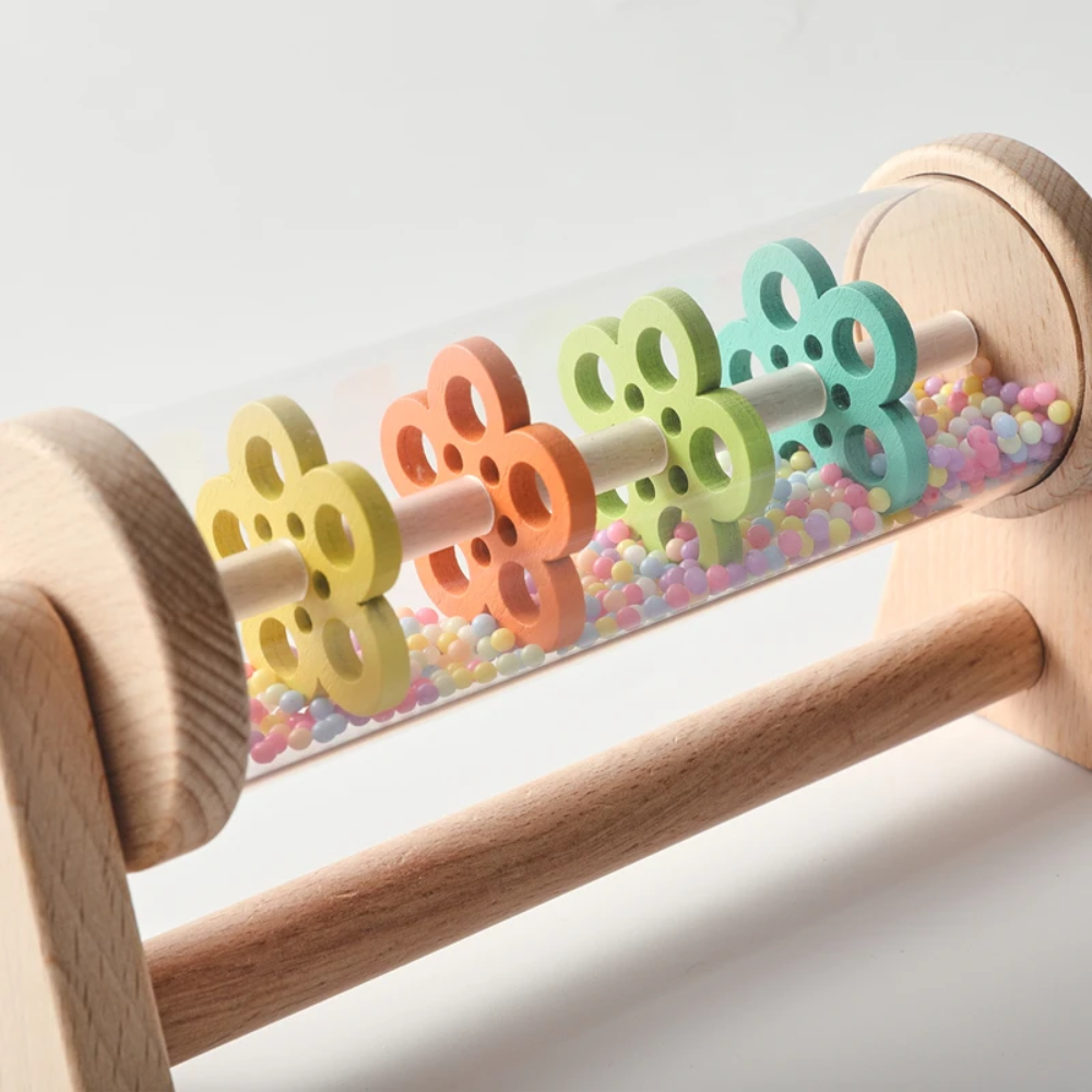 TinyMelody – Soothing & Educational – Wooden Musical Toy with Rain Sound