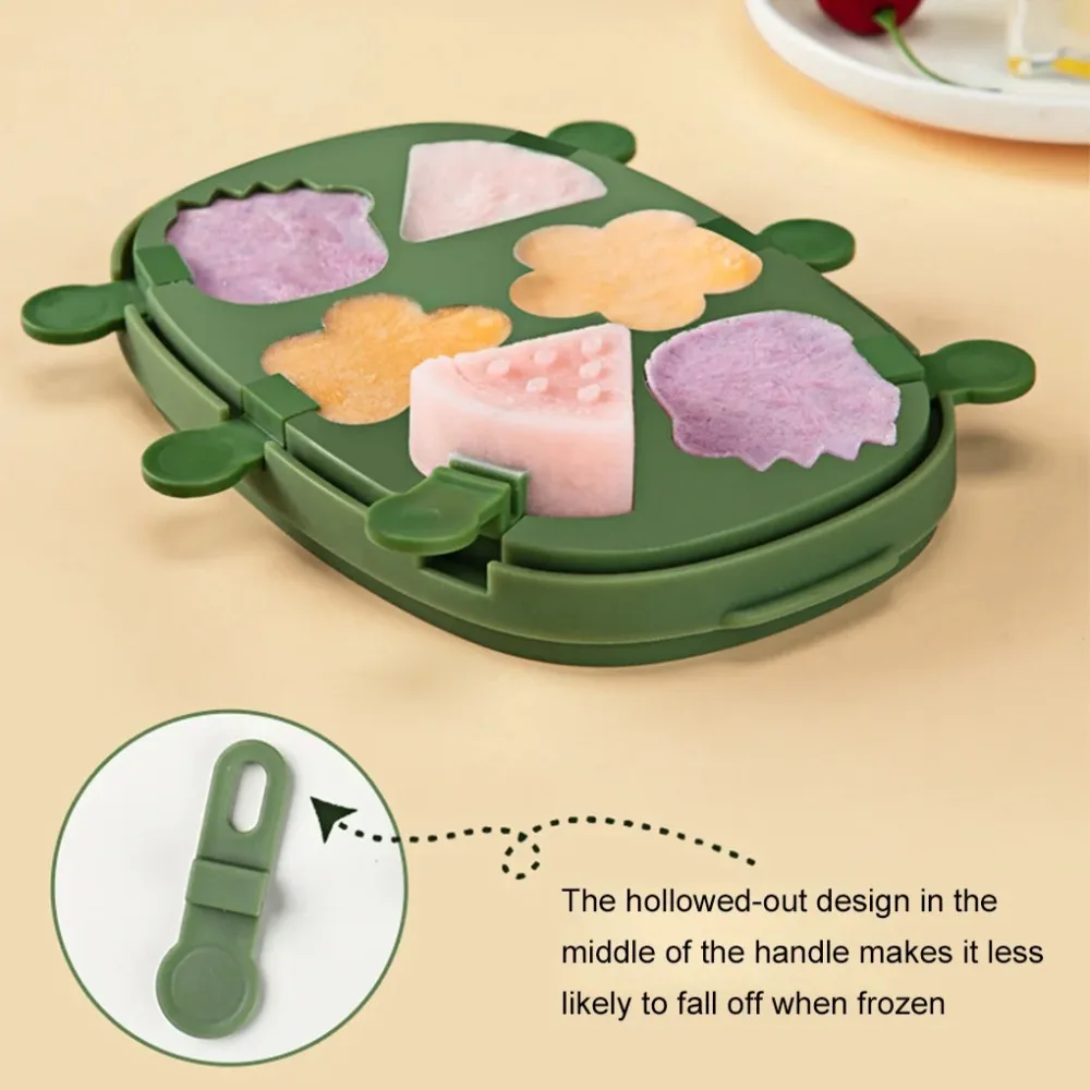 LollyFun – Creative & Practical – Silicone Popsicle Mold with Storage Container