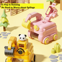 Thumbnail for TinyExcavators – Unique & Functional – Excavator Water Bottle with Straw