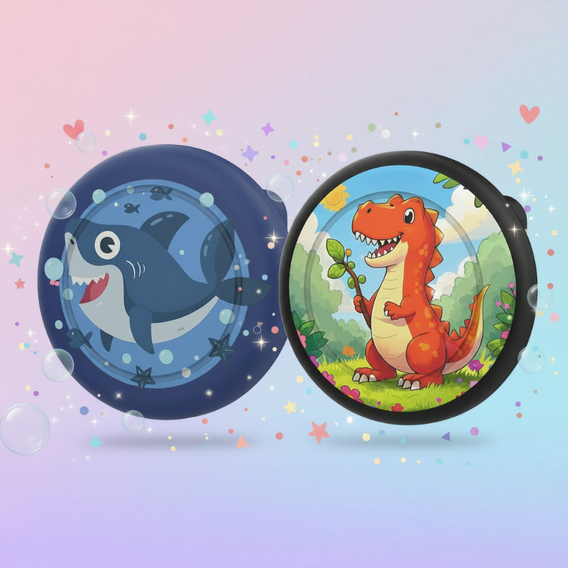 HiddenDot – Smart & Secure – Brooch AirTag Case