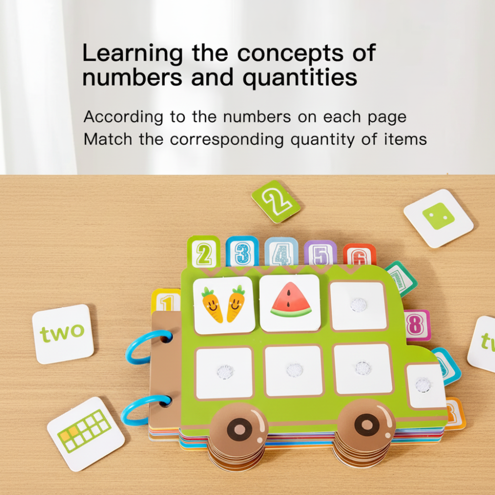 SmartCount – Educational & Fun – Number Book with Counting Activities