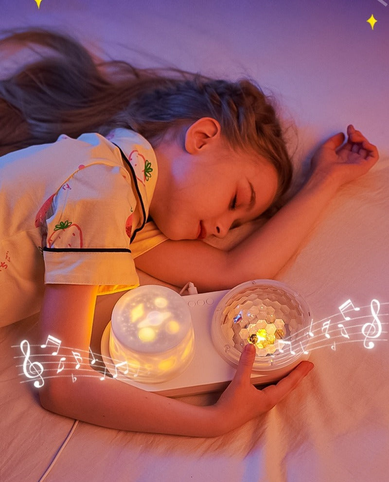 OceanGlow – Soothing & Magical – Starry Sky Projection Night Light