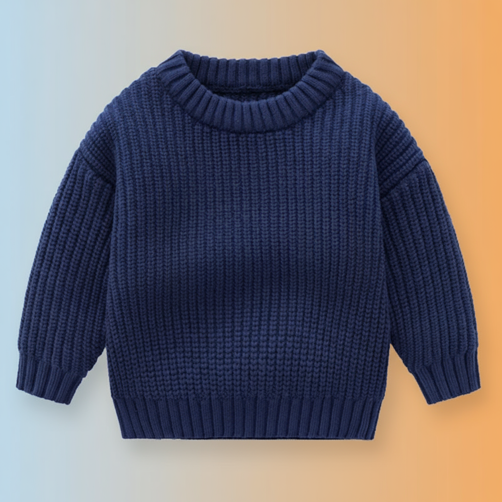 PureSoft – Classic & Cozy - Solid knit sweater