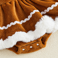 Thumbnail for LittleGinger – Cozy & Festive – Baby Christmas Jumpsuit with Hairband