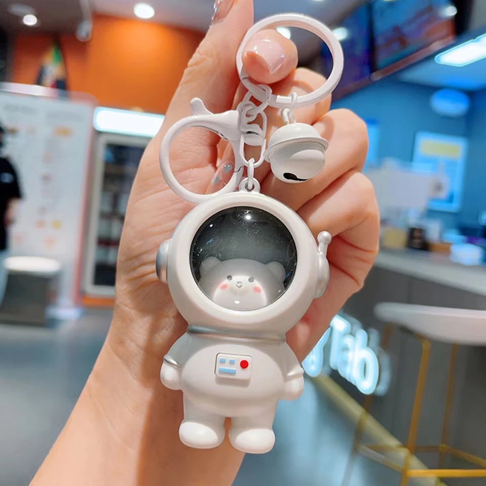 Glowing Astronaut Charm – Cute & Glowing – Astronaut Bag Charm