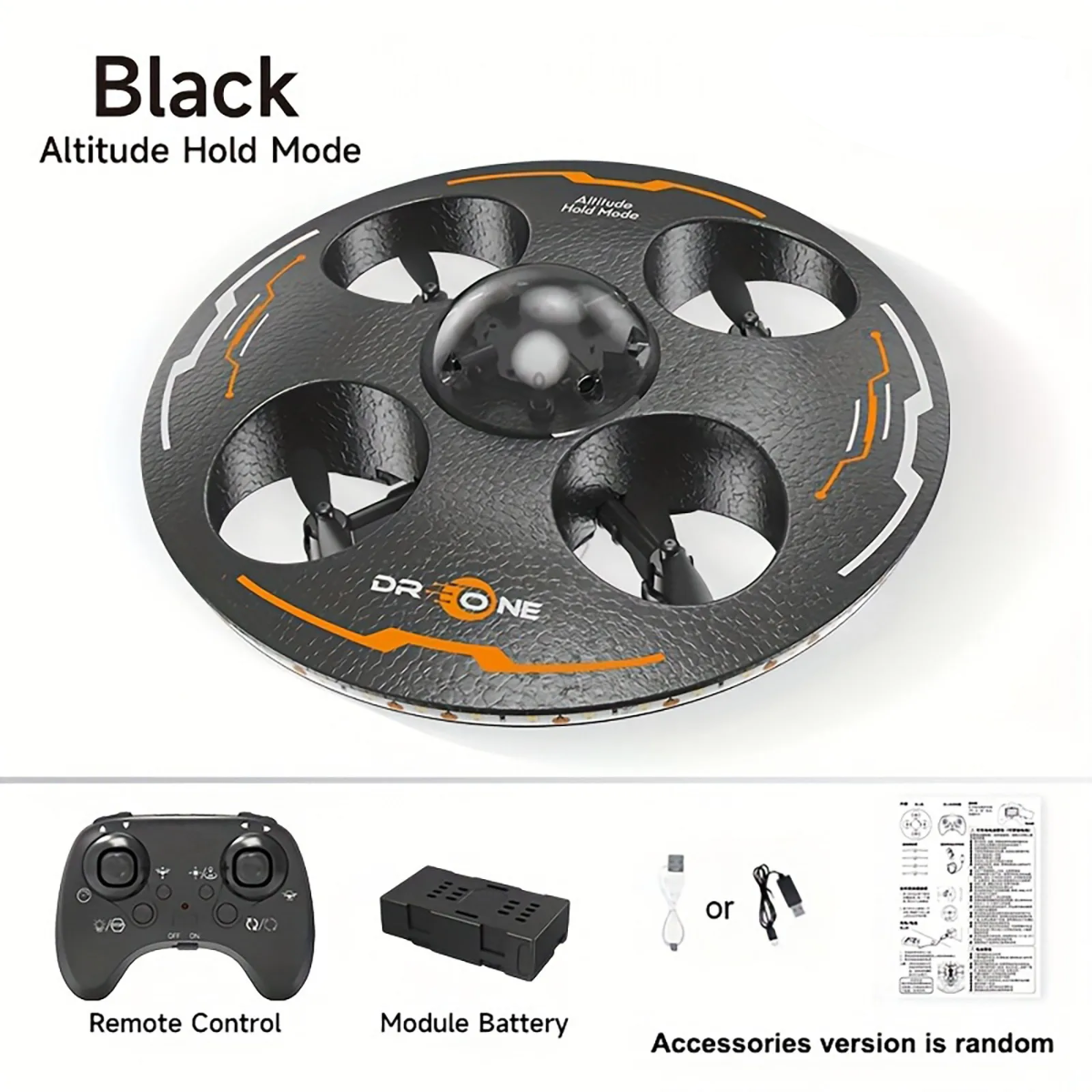 AeroQuest – LED & RC – Hovering UFO Drone