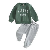 Thumbnail for Mini Fashion™ - Tough 'Little Dude' Set Cotton