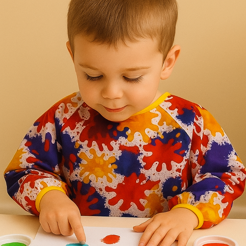 ArtEase – Colorful & Water-Repellent – Paint Apron for Children