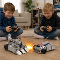 Thumbnail for BattleCars – Durable & Strong – RC Armored Car Set