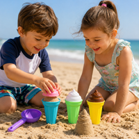 Thumbnail for BeachFun – Sand Fun & Creativity – Beach Ice Cream Scoop Play Set