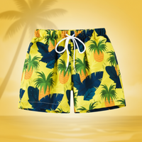 Thumbnail for Beach Shorts – Lightweight & playful – Tropical Kids' Swim Trunks