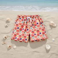 Thumbnail for Beach Shorts – Lightweight & playful – Tropical Kids' Swim Trunks