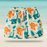 Thumbnail for Beach Shorts – Lightweight & playful – Tropical Kids' Swim Trunks