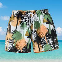 Thumbnail for Beach Shorts – Lightweight & playful – Tropical Kids' Swim Trunks