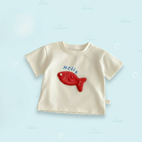 Thumbnail for LittlePatch – Cartoon & Fun  – Kids' T-shirt with Cartoon Patches