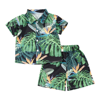 Thumbnail for Mini Fashion™ - Fresh & Cheerful - Flowers Boys Set
