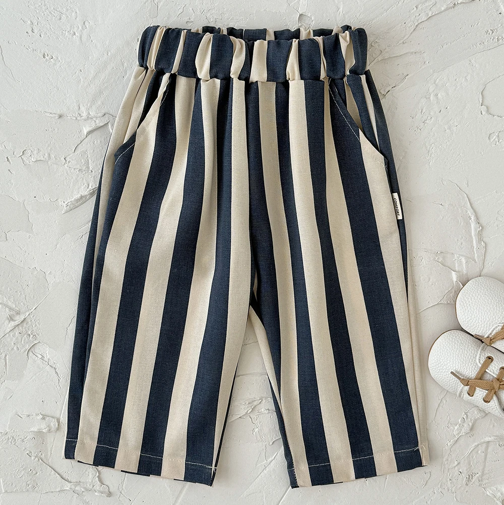 SoftStripe – Soft & Comfortable – Baby Pants with a Striped Design