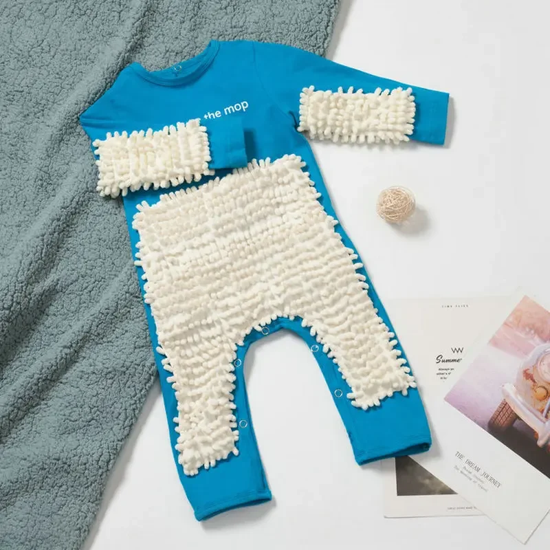 TinyCleaner – Soft & Practical – Baby Jumpsuit for Crawling and Playing