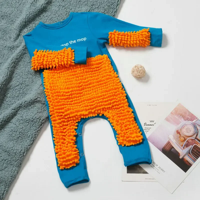 TinyCleaner – Soft & Practical – Baby Jumpsuit for Crawling and Playing