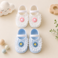 Thumbnail for SweetFeet – Soft & Cute – Baby Socks with Flowers and Lace
