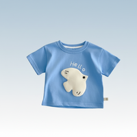 Thumbnail for LittlePatch – Cartoon & Fun  – Kids' T-shirt with Cartoon Patches