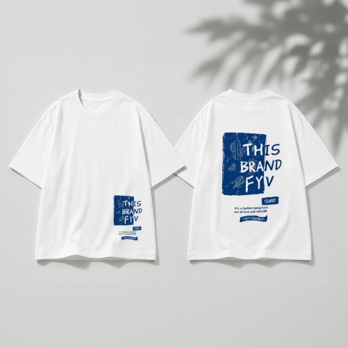 BrightTees – Comfortable & Colorful – Loose-Fit Printed T-Shirt
