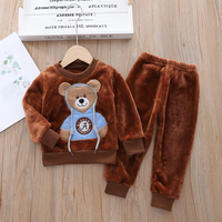 Thumbnail for CozyBear – Warm & Soft – Kids' Track Suit with Bear Print