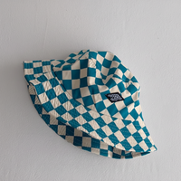 Thumbnail for Bucket Hat – Cute & Protective – Children's Checkered Hat