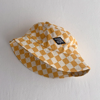Thumbnail for Bucket Hat – Cute & Protective – Children's Checkered Hat
