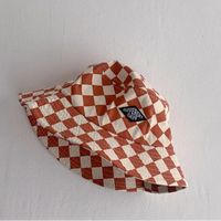 Thumbnail for Bucket Hat – Cute & Protective – Children's Checkered Hat