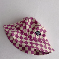 Thumbnail for Bucket Hat – Cute & Protective – Children's Checkered Hat