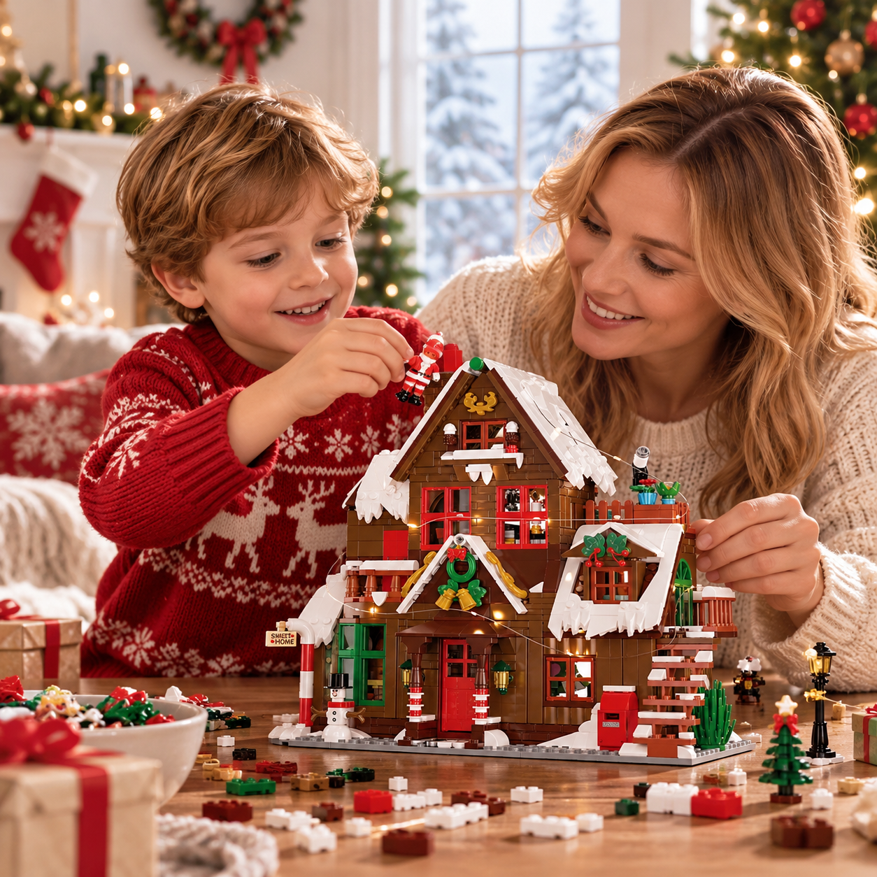 ChristmasHome – Festive & Creative – Christmas House Building Set