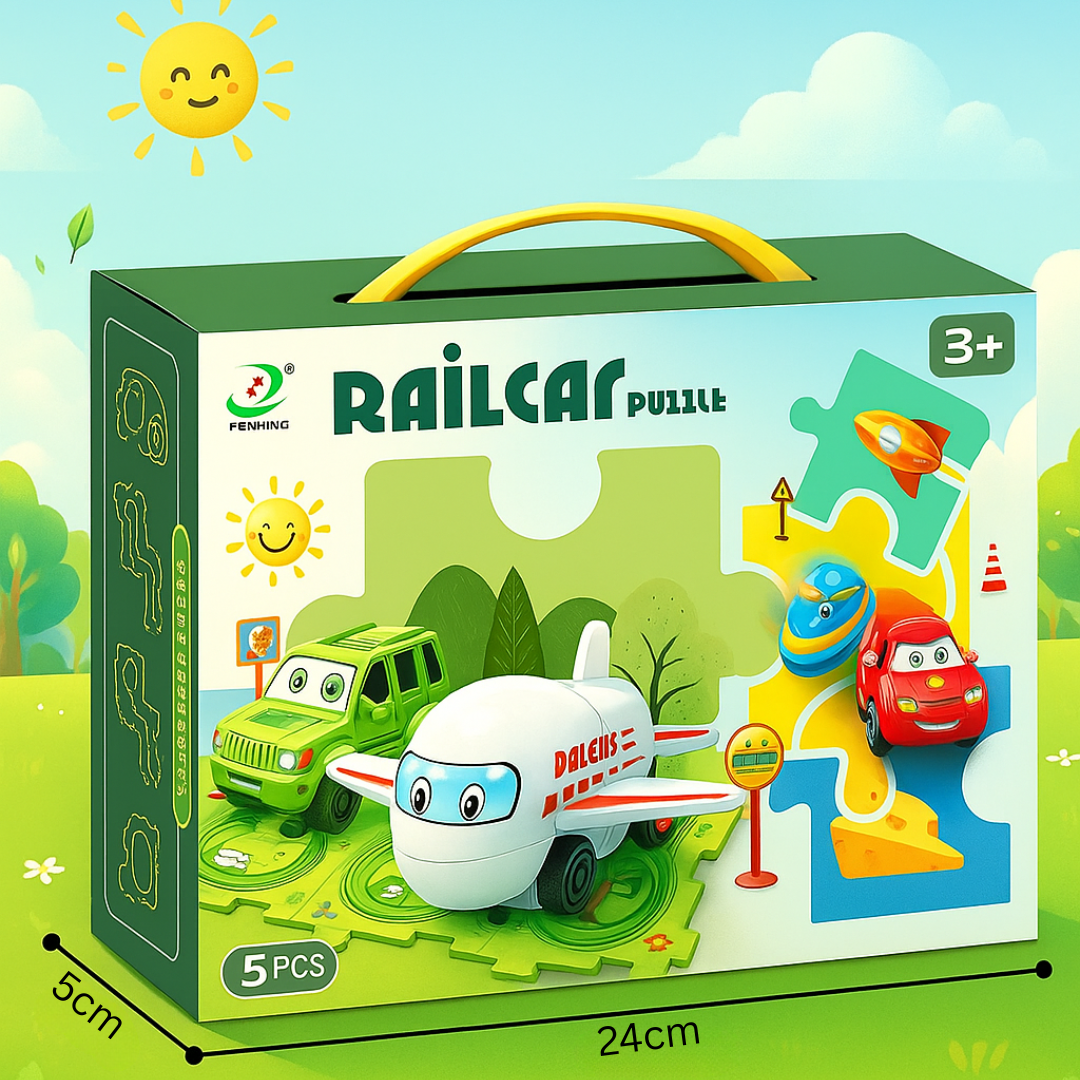 Car Track™ - Build and play - Toy Train